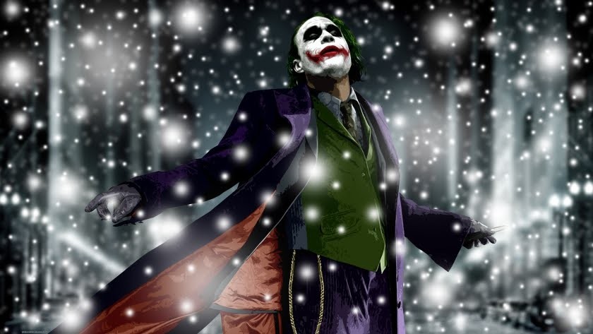 Chez XYR c'est Noël tous les jours - Le Joker de Batman sous la neige